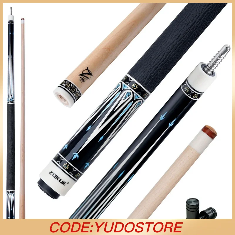 

Zokue FY Series proferrsional Pool Cue with 12.5mm Carbon Fiber Maple Shaft for billiards Cue