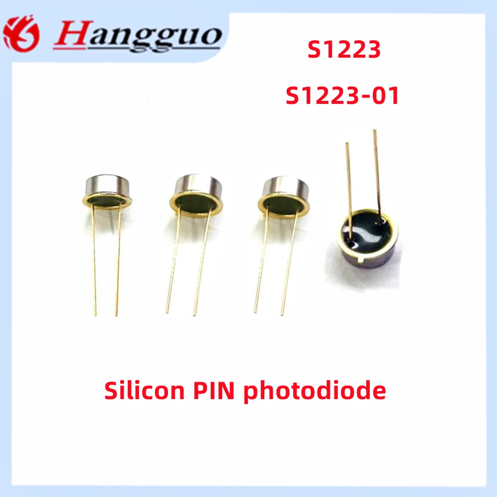 1PCS/Lot S1223 S1223-01 DIP-2 Silicon PIN photodiode peak wavelength 960nm 320nm-1100nm high sensitivity