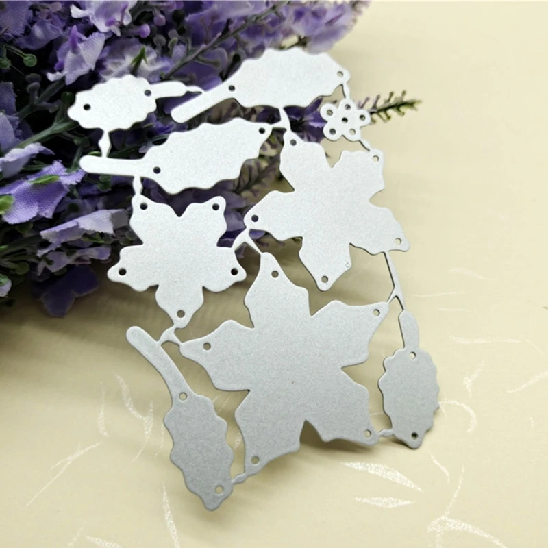 Tree Leaves Metal Cutting Dies Stencil DIY Scrapbooking Album Paper Card Template Mold Embossing Decoration Drop Shipping