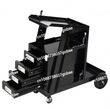 Welding cart 4-layer welding locomotive with drawers