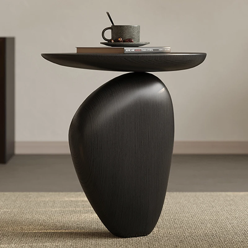 # Tavolino da Caffè Minimalista Unico, Decorazione Moderna in Legno, Tavolino di Design Nordico, Mesa Auxiliar Estetica Postmoderna, Arredamento Postmoderno