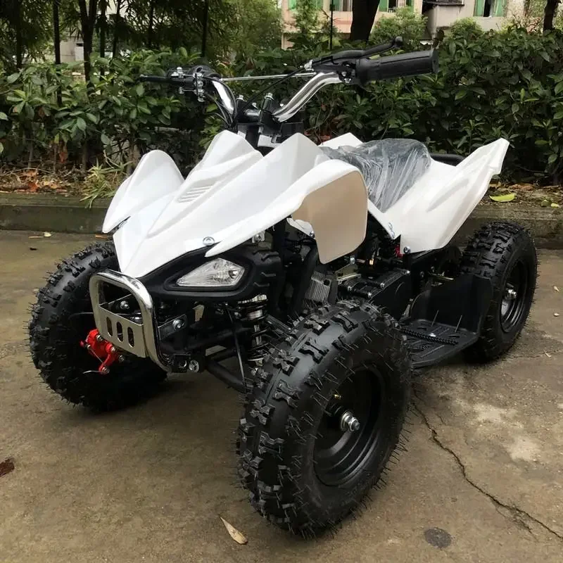 49cc Mini Atv Gasoline ATV for Children 2 Stroke Four Wheeler Quad 4x2 for Kids Off-Road Quadricycle Gas 6Inch Tire