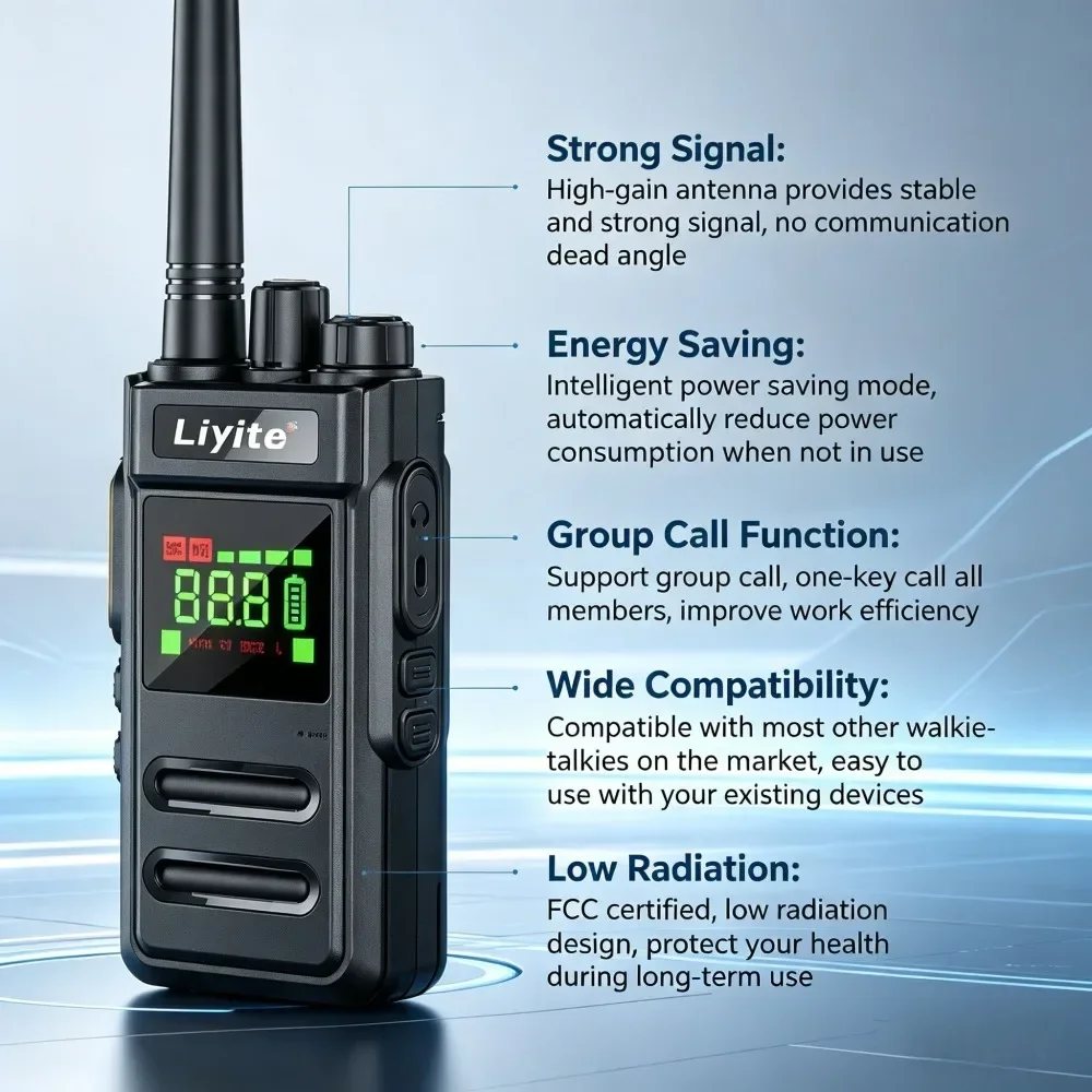 

Портативная мини-рация Motolola с дальностью действия 10 км, 16 каналов, VOX, двусторонняя связь, фонарик LED, для активного отдыха, походов и кемпинга