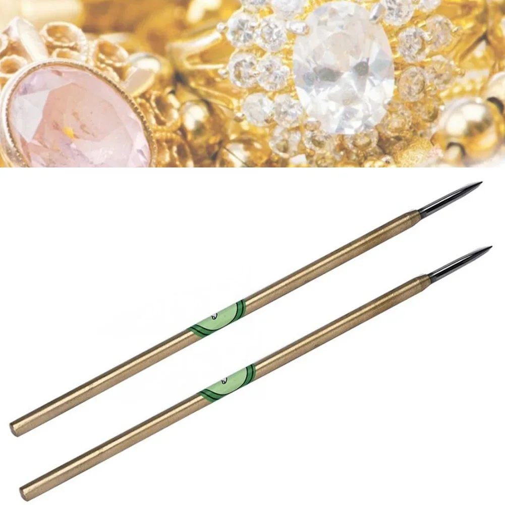 ジュエリー研磨ツールアクセサリー鋼バーニッシャーゴールドシルバープラチナジュエリー作成修復ツール宝石商用 3 ミリメートル