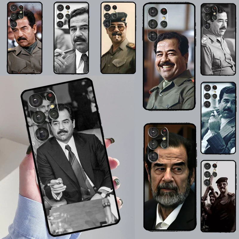 Etui Saddam Hussein Iraq do Samsung Galaxy S23 S21 S22 Ultra S20 FE S8 S9 S10 Plus Note 10 Note 20 Ultra Cover