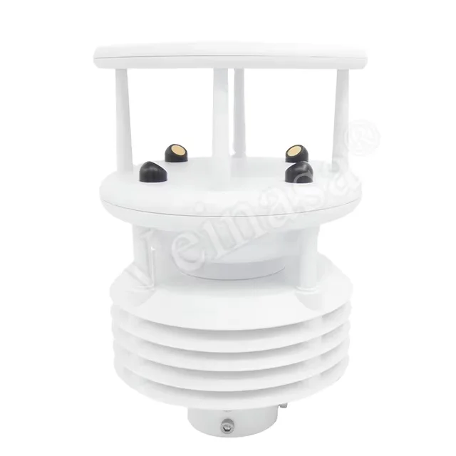 

VWS004 4 in 1 Outdoor Air Temperature Humidity Sensor Ultrasonic Wind Sensor Anmeometer Weather Station
