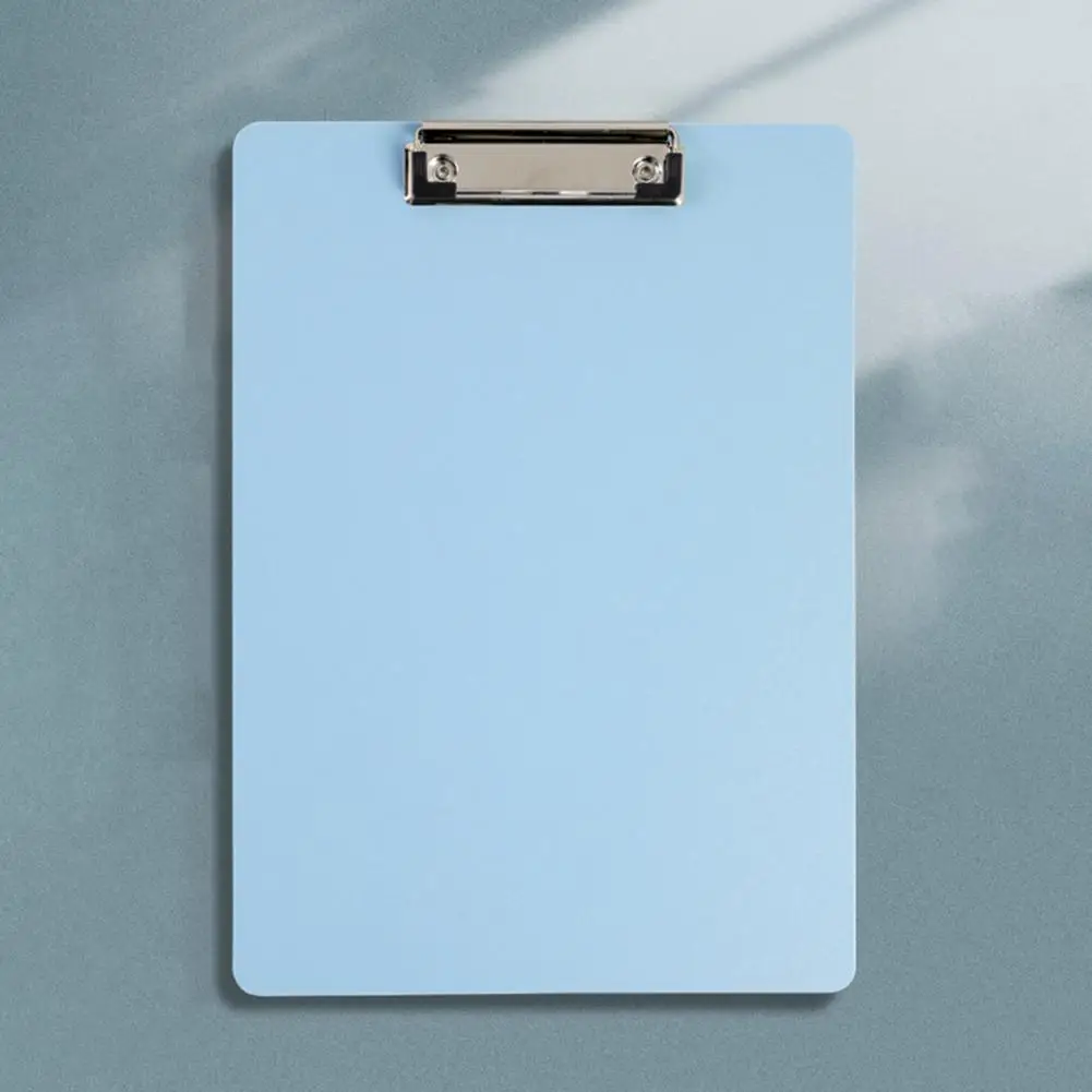 Excellent Memo Clip Board Thickened Paper Storage Non-breakable A4 Test Paper Clipboard Writing Pad Splint