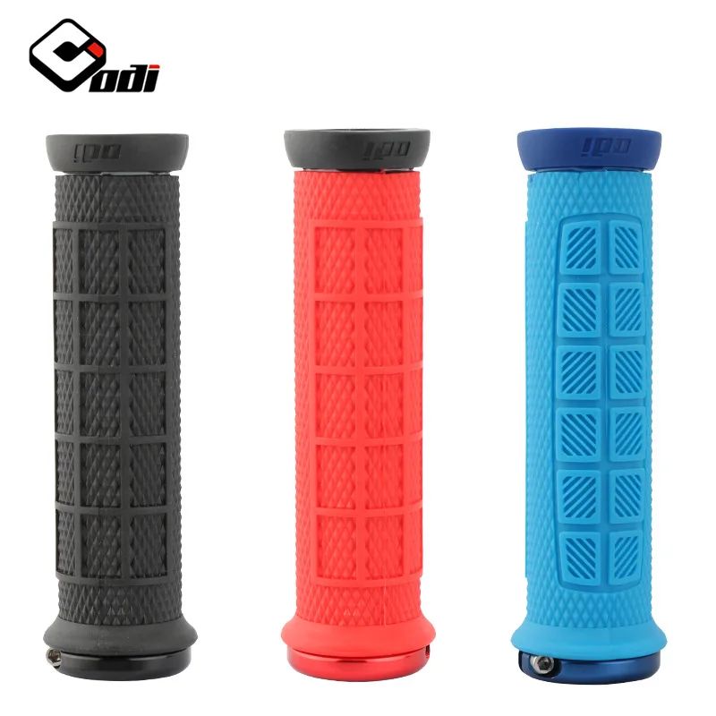 The new ODI mountain folding bicycle lock handle ultra light rubber non-slip grip fast downhill OFF-road vehicle universal Parts