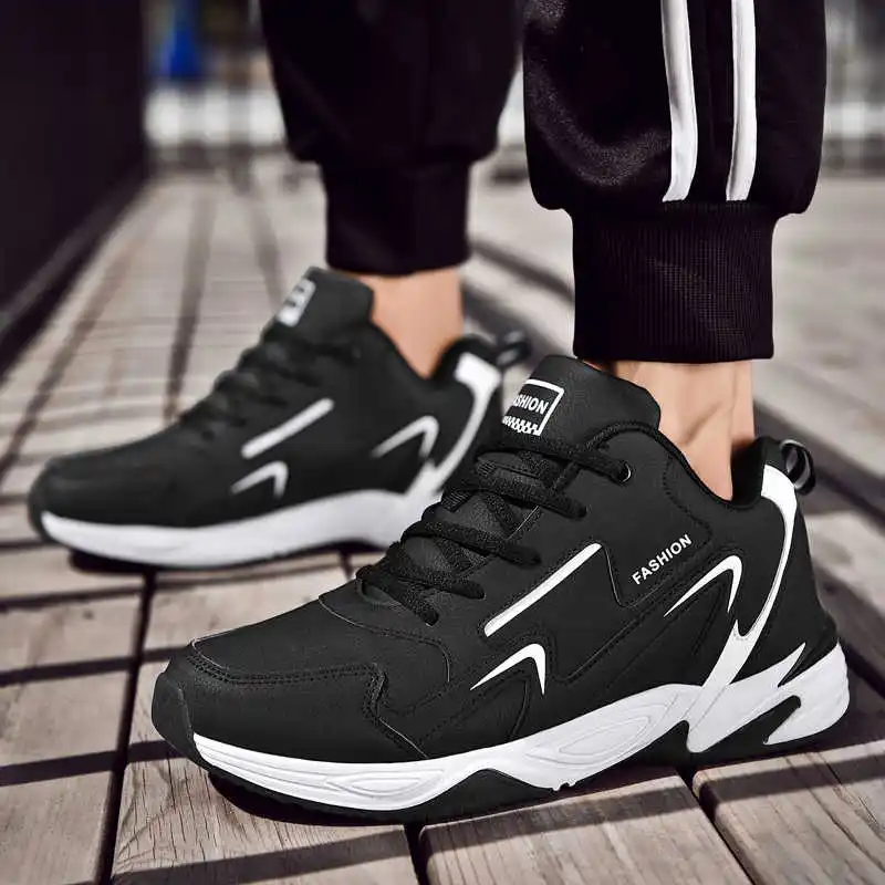 

Мужские кроссовки с электроподогревом, черные, для бега, спортивные, размер 46, демисезонные, для тренировок, хит продаж