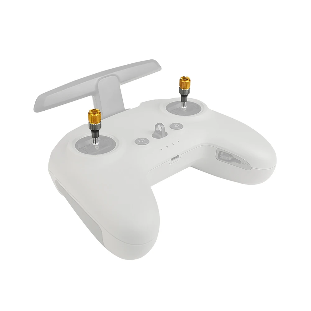 Thumb Sticks Aluminum Alloy Remote Controller Joystick Rocker Telescopic Adjustment for DJI FPV Remote Control Drone Accessories