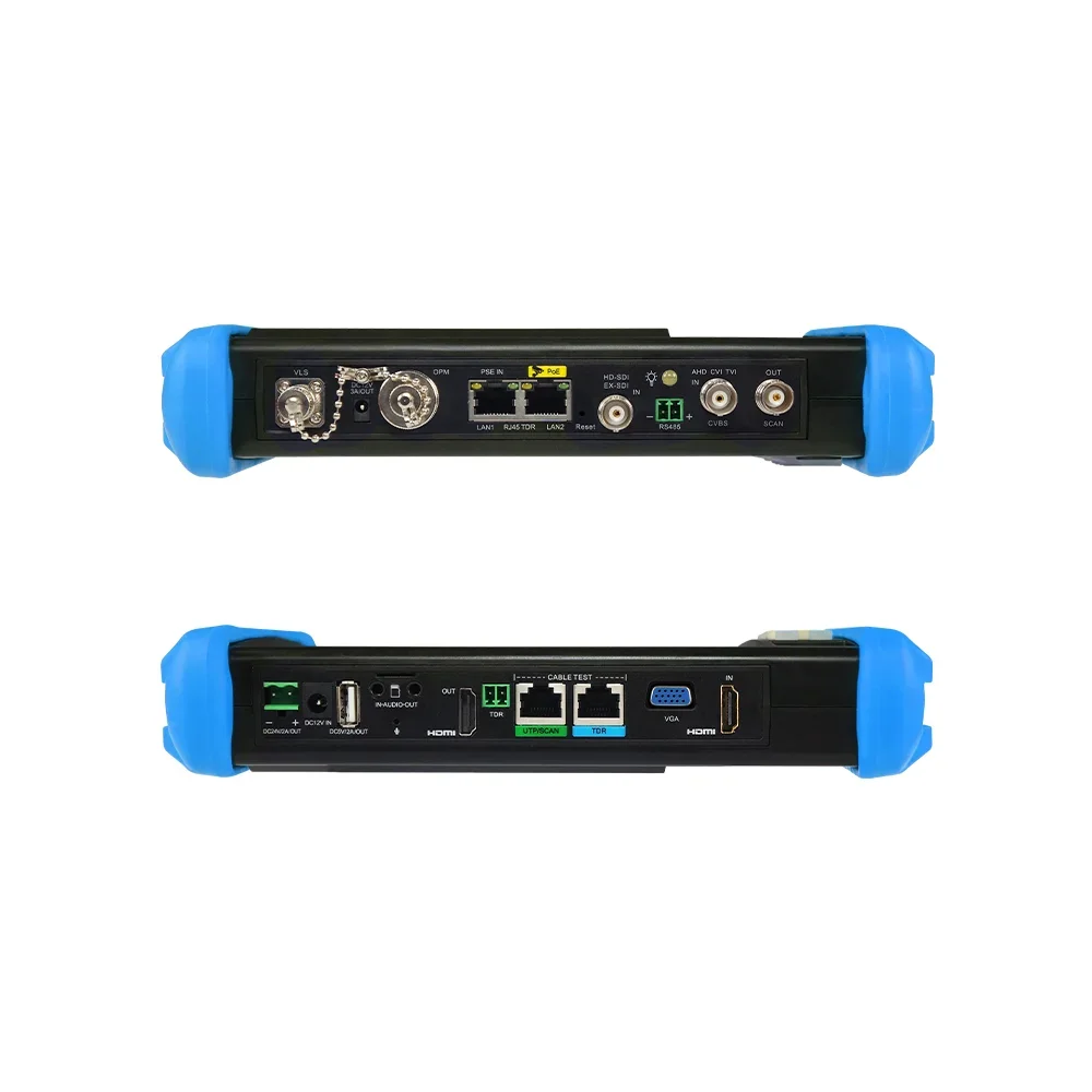 

IPC-9800CADH Pro 7\" IPS Touch CCTV Camera Tester H.265/264 8K IP 4K Analog AHD CVI + TVI Surveillance Accessories