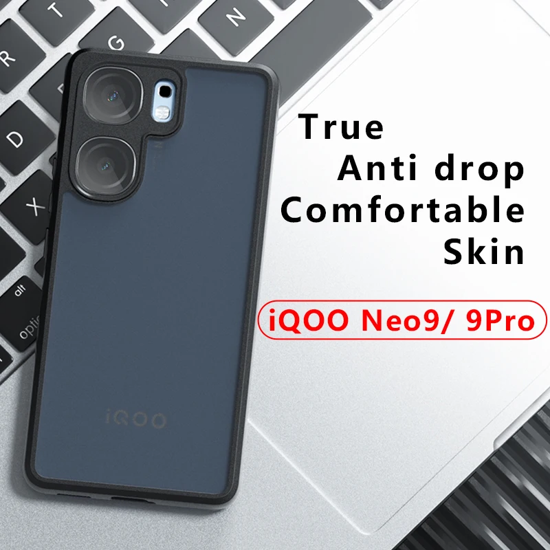 For vivo iQOO Neo9S Pro Case Cover For vivo iQOO Neo9 Skin Sensation Antioxidant Dustproof PC чехол Funda Para Back Cover