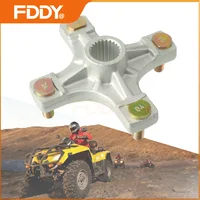 Cubo de Rueda de Eje Trasero FDDY 24T 110mm 4*M10 Compatible con ATV Go Kart Golf Cart UTV Buggy Quad de 150cc 250cc 200cc 300cc