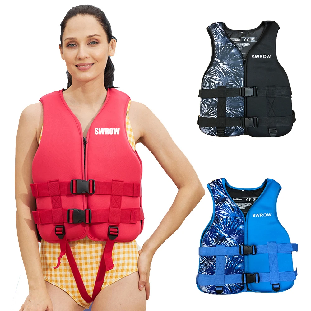 

New Adult Children's Floating Jacket Neoprene Lifejacket Water Sports Surfing Boat Swimming Kayak Fishing Safety Lifejacket