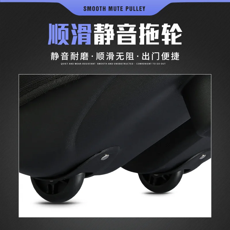 PGM golf aviation bag, thickened flight check bag with chassis foldable