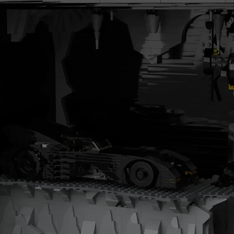 Hero Movie klocki BatCave Shadowbox Redux Model technologia cegły DIY montaż ciemny rycerz konstruscja zabawki prezenty