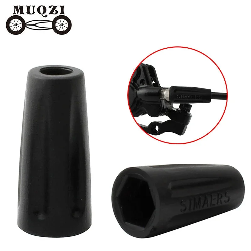 MUQZI Mountain Bike Hydraulic Disc Brake Oil Pipe Screw Dust Cover EIEIO Rubber Cable Tube Protective Sleeve Bicycle Parts