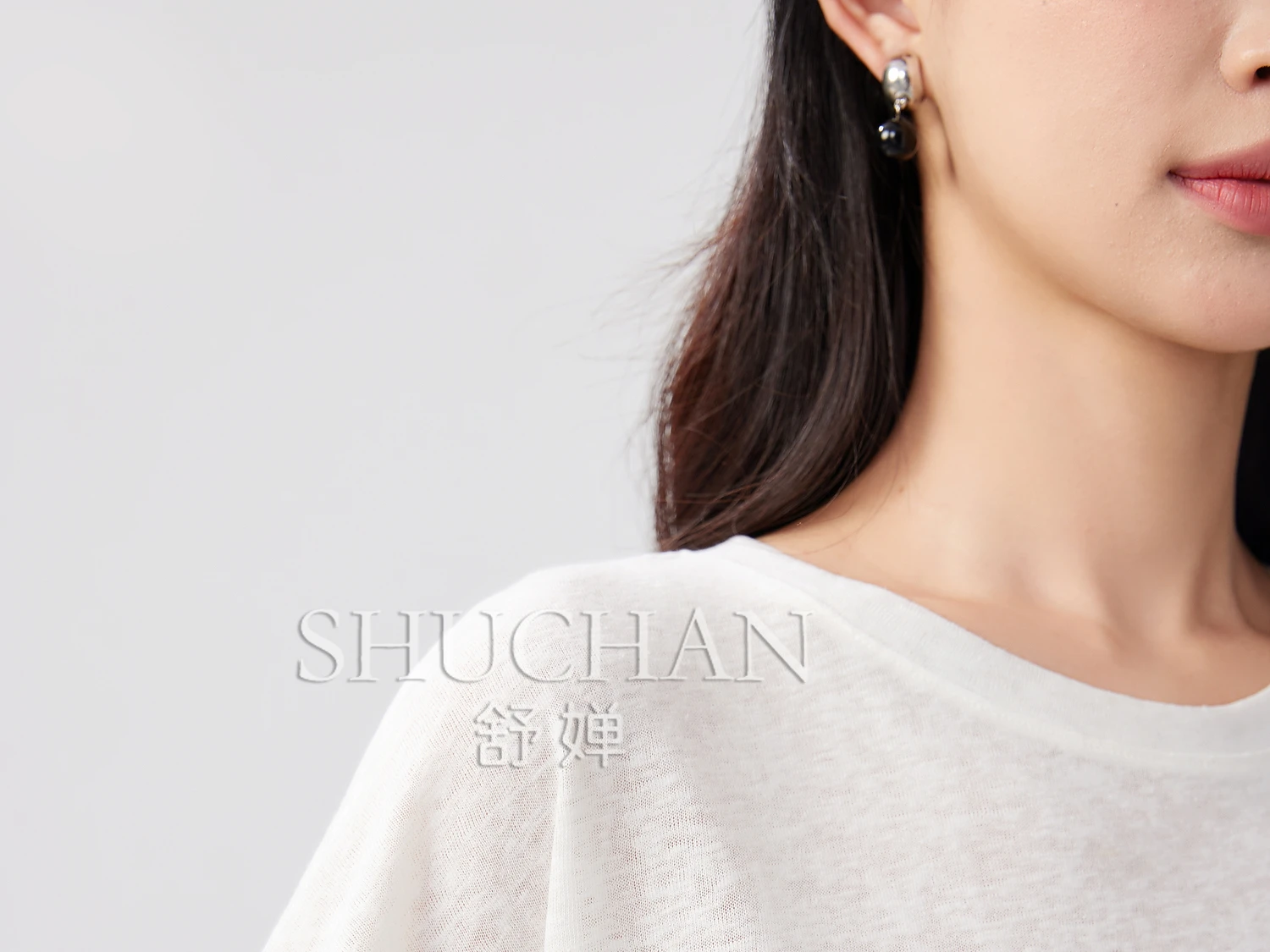 تي شيرت خفيف للاستمتاع بالطبيعة والمطر الفرنسي وقنب الندى + قطن، تي شيرت نسائي بسيط ومتعدد الاستخدامات بأكمام قصيرة #3