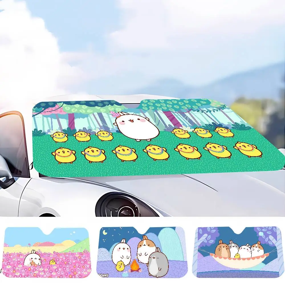 

M-Molang Windshield Sunshade Car Window Windscreen Cover Sun Shade Auto Sun Visor Car-covers Car Solar Protection
