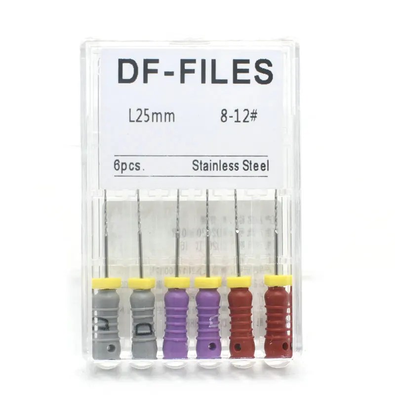 Dental  D FINDER files Rotary Files 8 10 12 15 Endodontic Treatment Use For Root Canal Cleaning Dentistry Endo Instrument