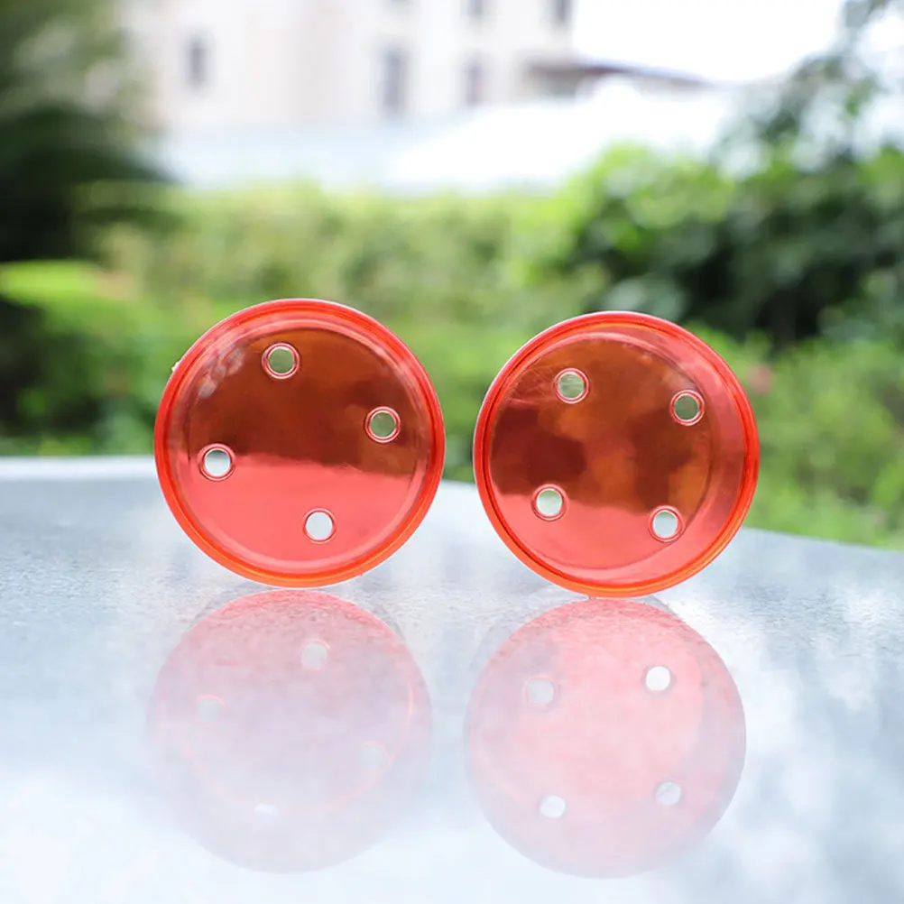 

2Pcs Hummingbird Feeder Four-Holed Durable Plastic Bird Feeding Container Easy Clean Outdoor Garden Supplies Bird Feeding Box