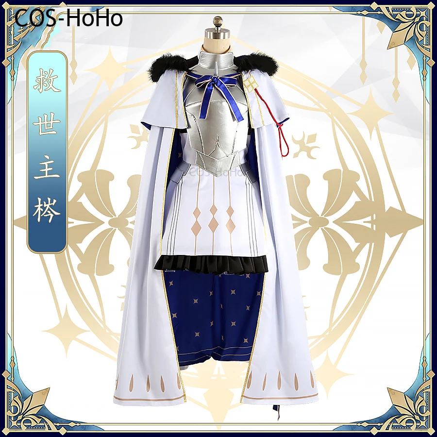 COS-HoHo Fate/Grand Order FGO Morgan Savior Battle Suit Cool Cosplay Costume Halloween Carnival Party Role Play Outfit Any Size