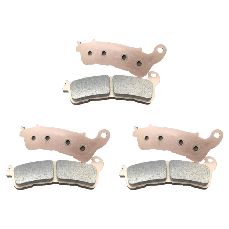 Copper Sintering Front Rear Brake Pads for HONDA NT 700 Deauville VFR 800 XL 1000 Varadero ST VT 1300 Pan European CTX 1300 AE