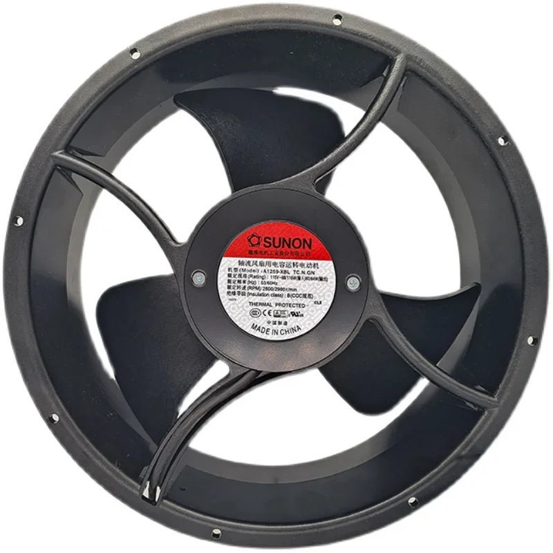 

A1259-XBL TC. N. GN 115V 2900rpm air volume 870cfm built quasi cooling large-size fan