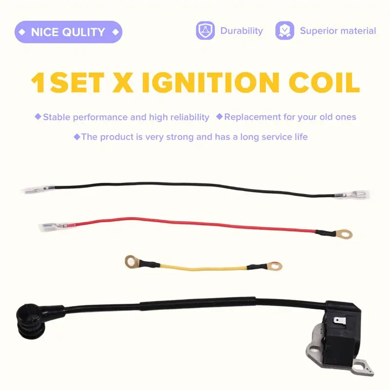 ABJN-Ignition Coil Kit For Stihl MS200T 020T 020 MS200 Chainsaw Parts 0000-400-1306 00004001306 Ignition Coil view 3