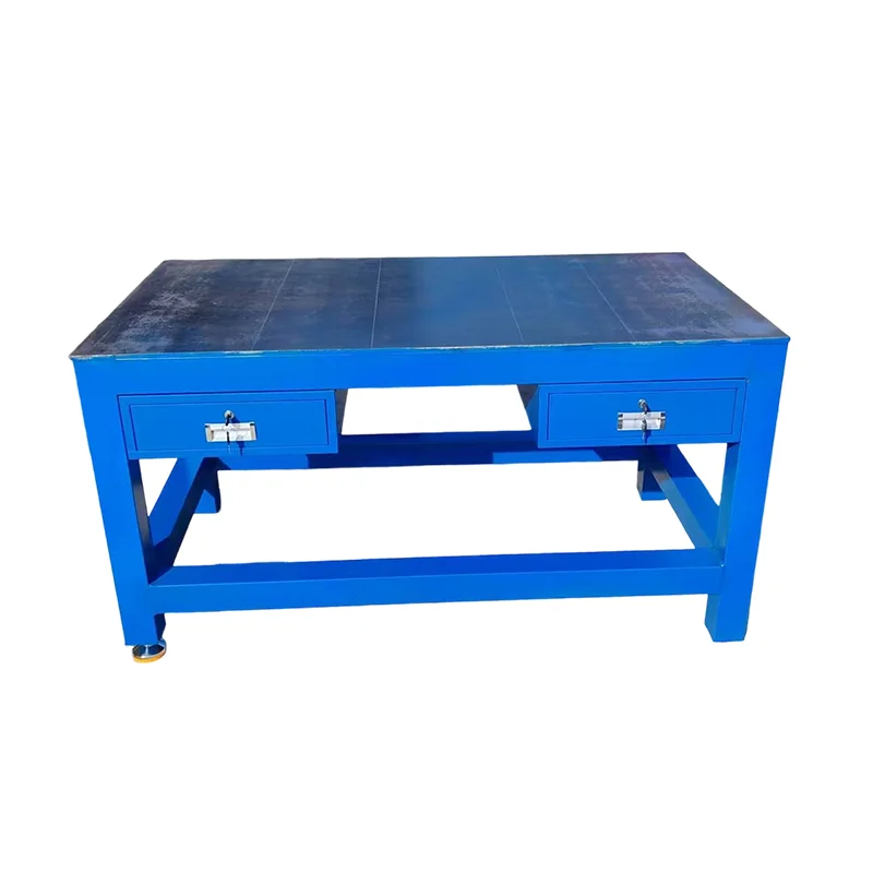 Custom Heavy Duty Mold Maintenance Bench Steel Plate Workbench Fitter Console Flying Mold Table New CE Certified 1-Year Warranty
