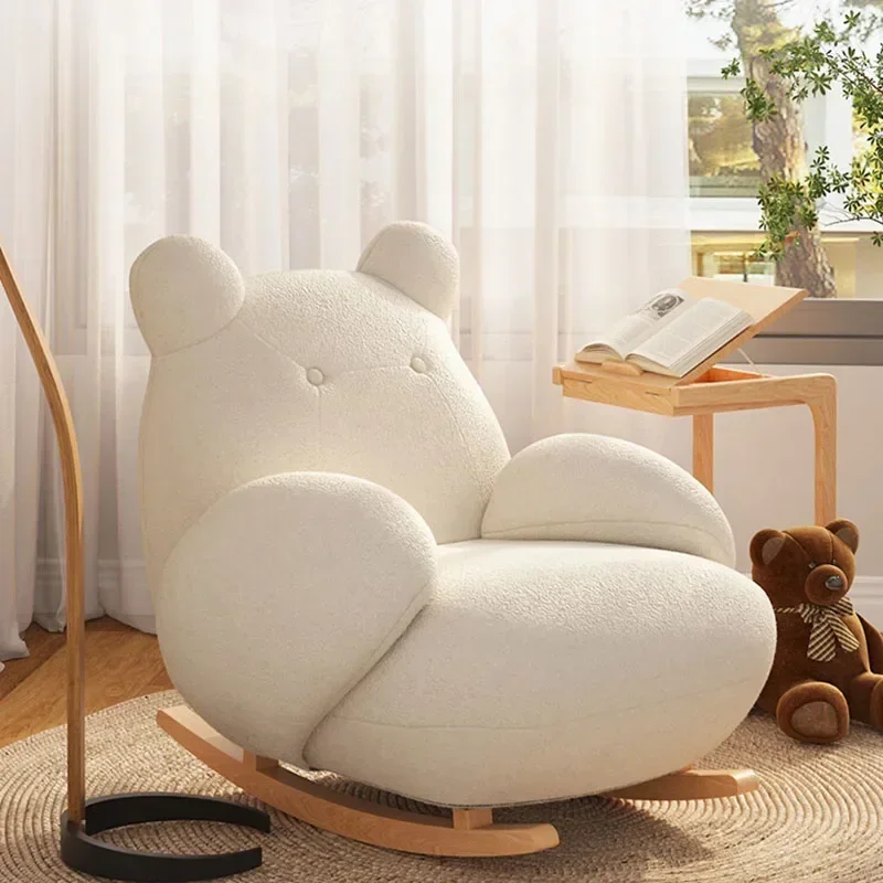 

Back Support Living Room Chair Modern Design Recliner Rocking Living Room Chair White Ergonomic Meuble Salon Home Decor