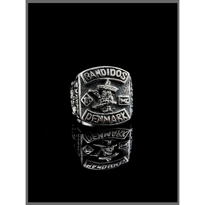 

Retro Denim Personality Titanium Steel Ring Neutral Niche Does Not Fade Men's Ring European and American Punk Jewelry