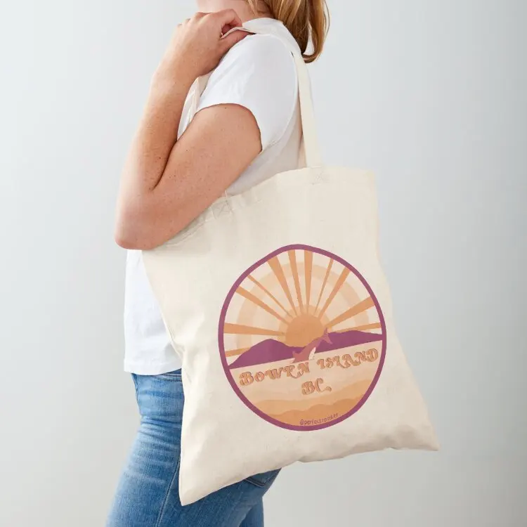 Bowen Island BC Tote Bag custom bags shopper bag woman shopping trolley bag bags woman 2025