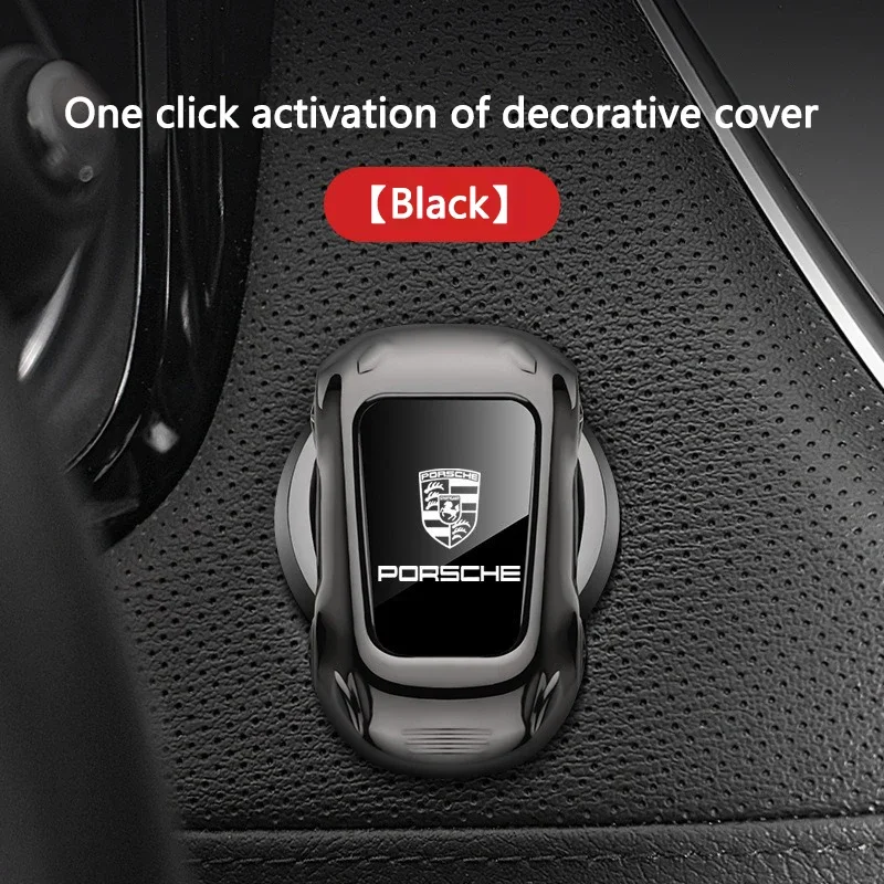 Car One-Click Start Button Decoration Stickers Protector Cover For Porsche 911 Cayenne Panamera Macan Boxster Carrera-GT 928 944