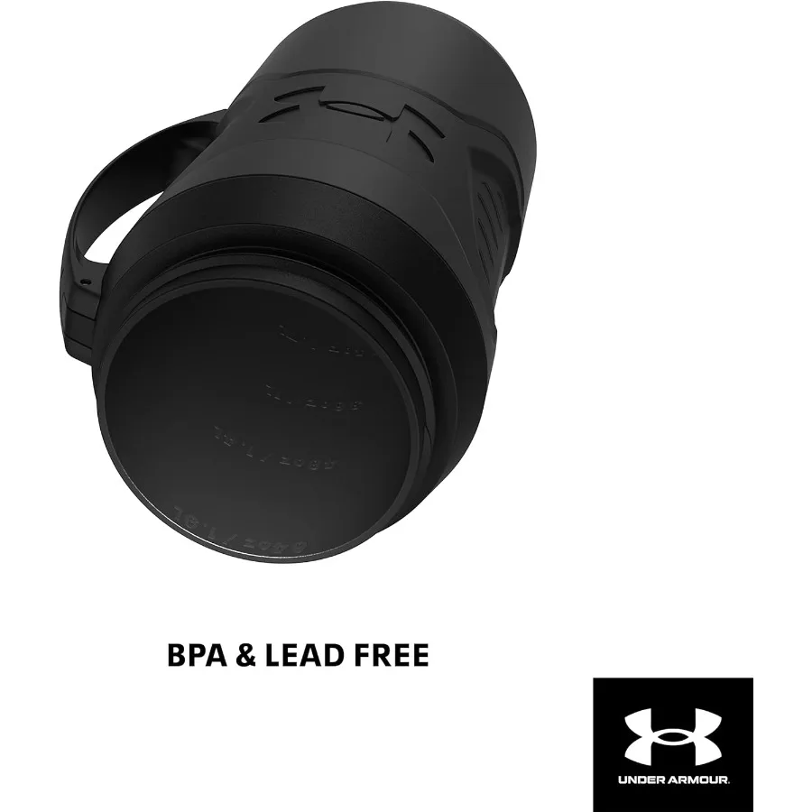 زجاجة مياه معزولة بنصف جالون سعة 64 أونصة مع مقبض وخطاف سياج للأنشطة الرياضية وتصميم مقاوم للتسرب مثالي للبيسبول