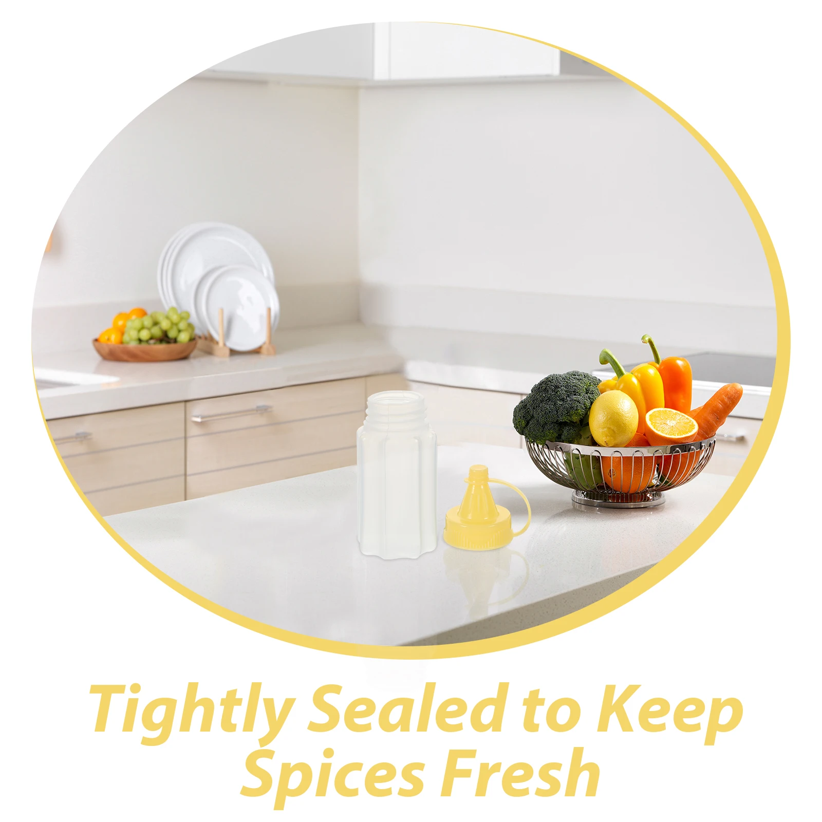 

4pcs Squeeze Bottles Condiment Dispenser Sauce Storage Ketchup Bottle Salad Dressing Container Honey Dispenser Mustard Squeezing