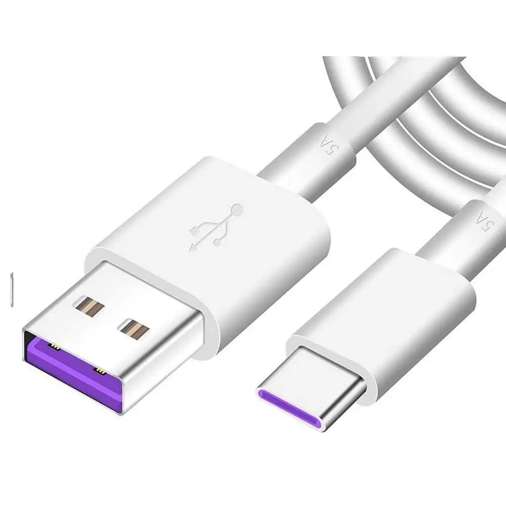 Type-c data cable 5A super fast charging cable is suitable for Huawei  Xiaomi OPPO mobile phone fast charging data cable