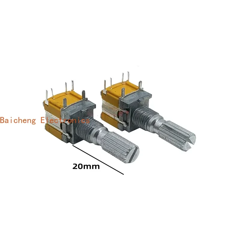 10PCS 360 degree rotation 09 type RS1002 sealed coding switch 20 positioning pulse number horizontal 20mm