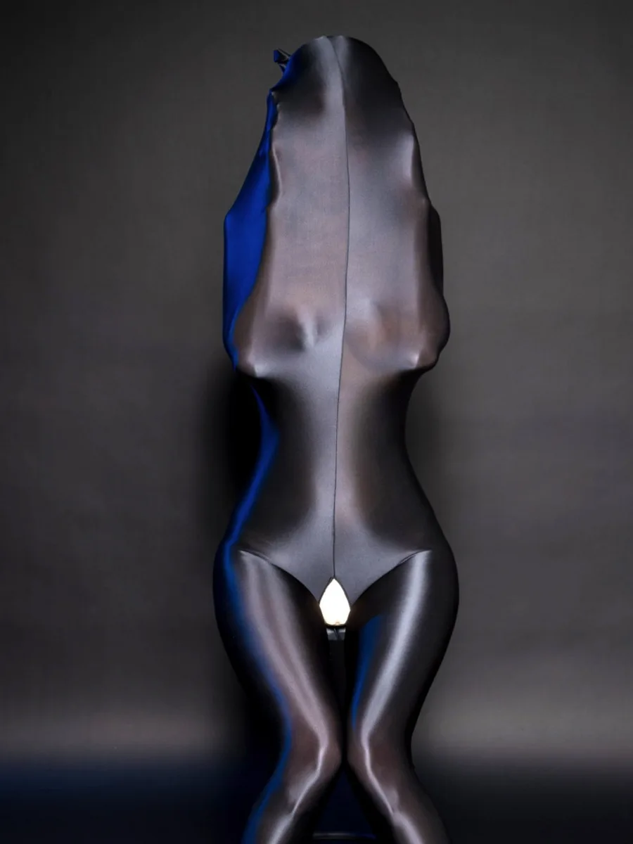 

Сексуальные женские глянцевые боди, гладкие сексуальные прозрачные облегающие боди с полным покрытием, очаровательные боди в стиле огненного ночного клуба CEHK