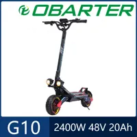 OBARTER G10 1200W*2 Dual Motor 48V20Ah Battery 10inch Explosion-Proof Vacuum Tire 4inch NFC Display IP60 45~65km Rang 55~65km/h