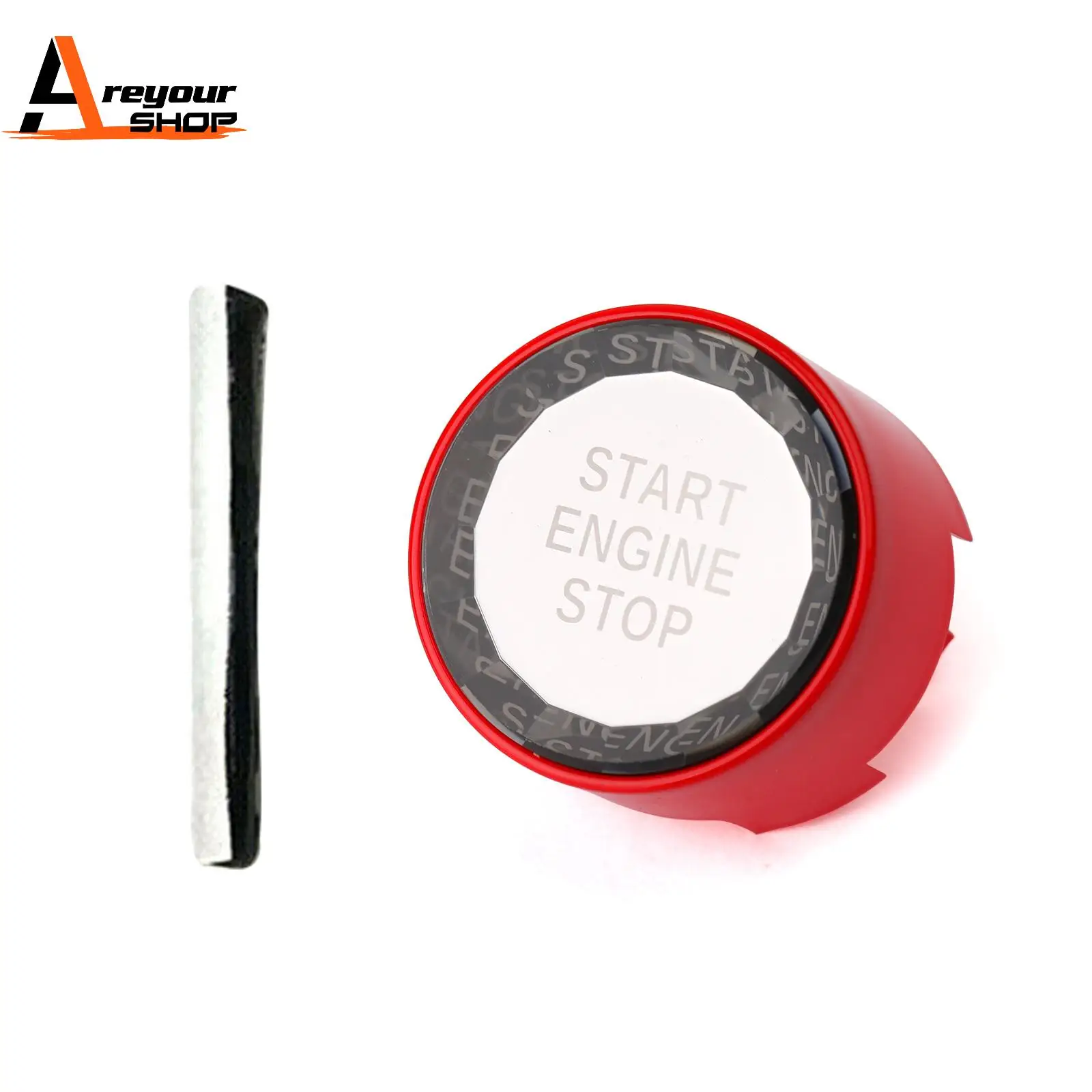 

Engine Start Stop Switch Button Cover for BMW F Chassis F30 F31 F20 F21 Crystal