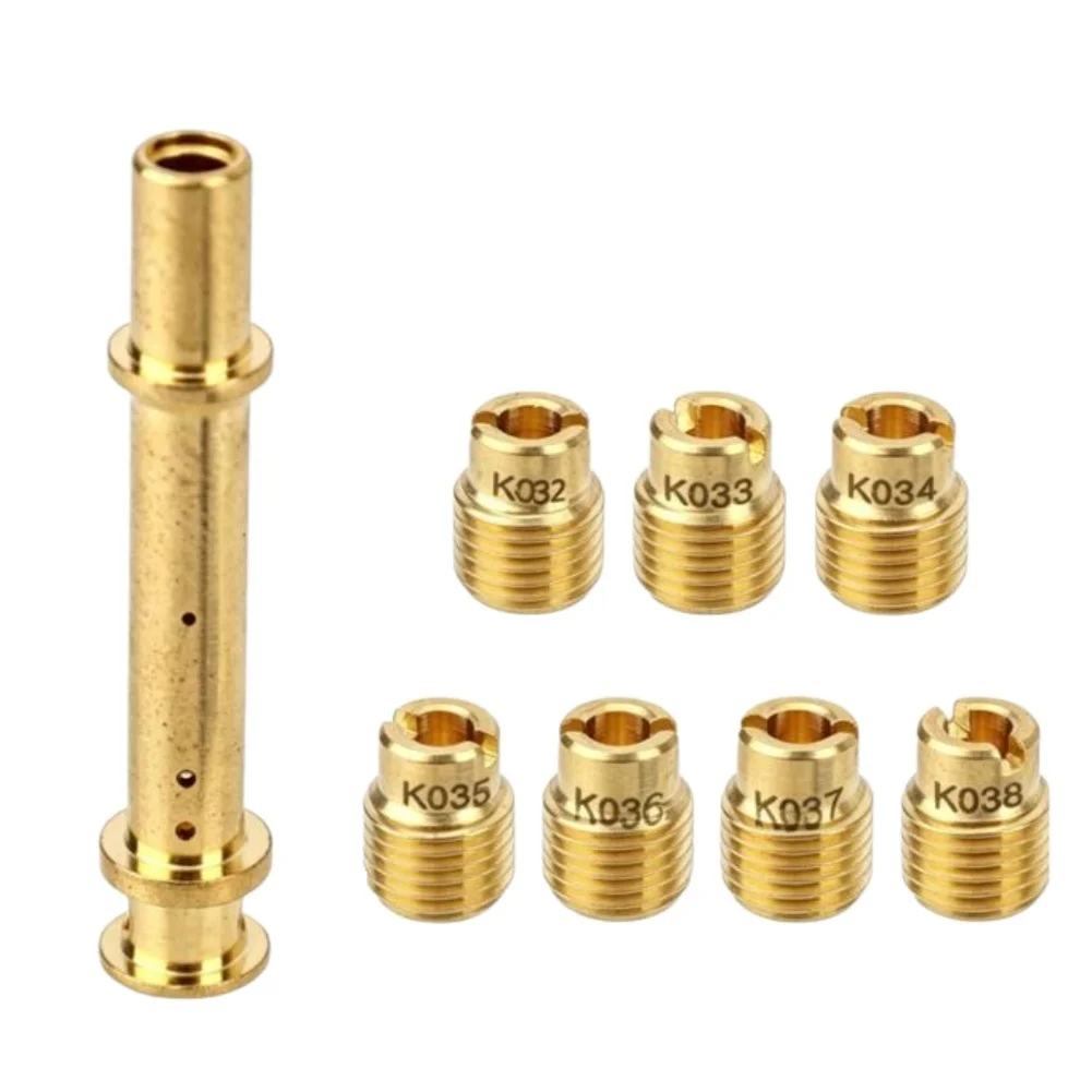Copper Carburetor Main Nozzle Kit For Honda For GX160 For GX200 For Predator 212cc 196cc Engine Jet Repair Set Mower Accessories