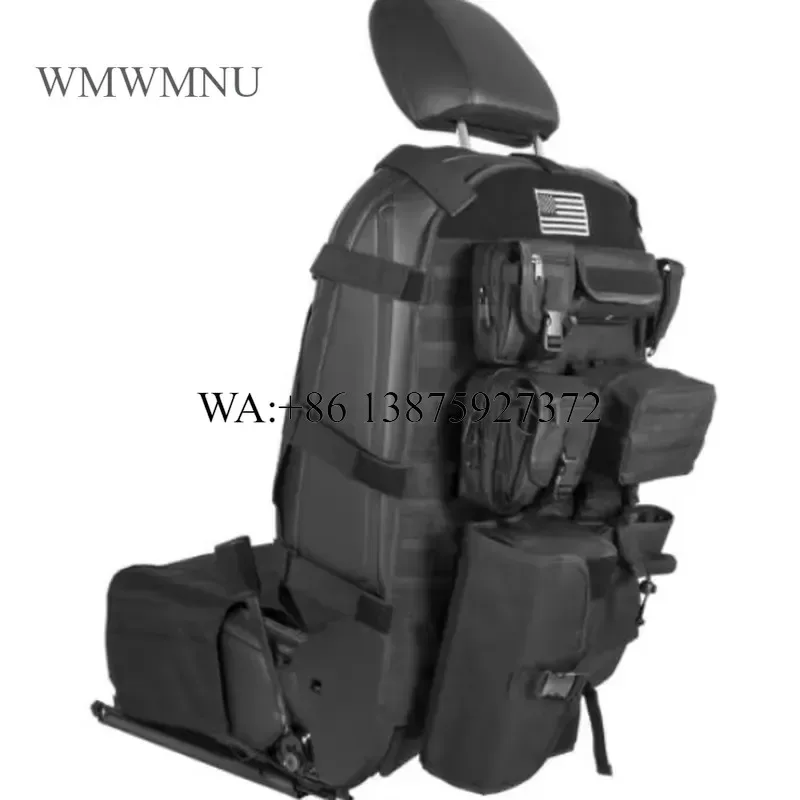 Wmwmnu for HW 4x4 Offroad Front Seat Cover Case Organizer Storage Holder Pockets for Wrangler JL 2018+