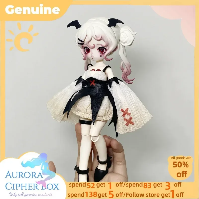 جديد حقيقي Nyssa Eerie كابوس سلسلة 1/12 Bjd صندوق أعمى القوطية نمط أنيمي الشكل المنقولة المفاصل البلاستيكية أرقام المرآب عدة اللعب