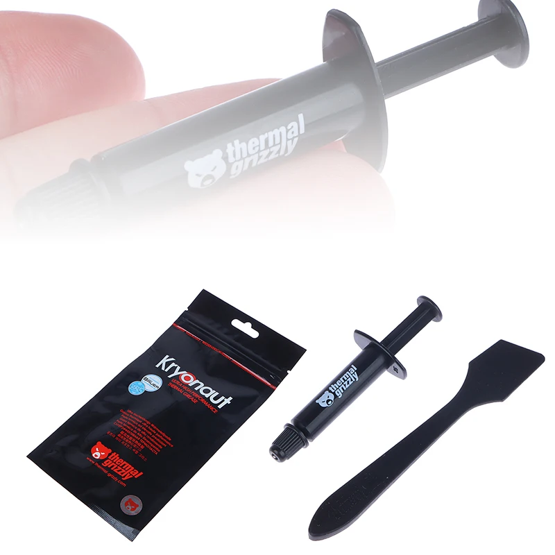 1g Thermal Grizzly Kryonaut Extreme KE Thermal Paste for CPU/GPU Cooler Large Capacity Compound Cooling Silicone Grease image 2