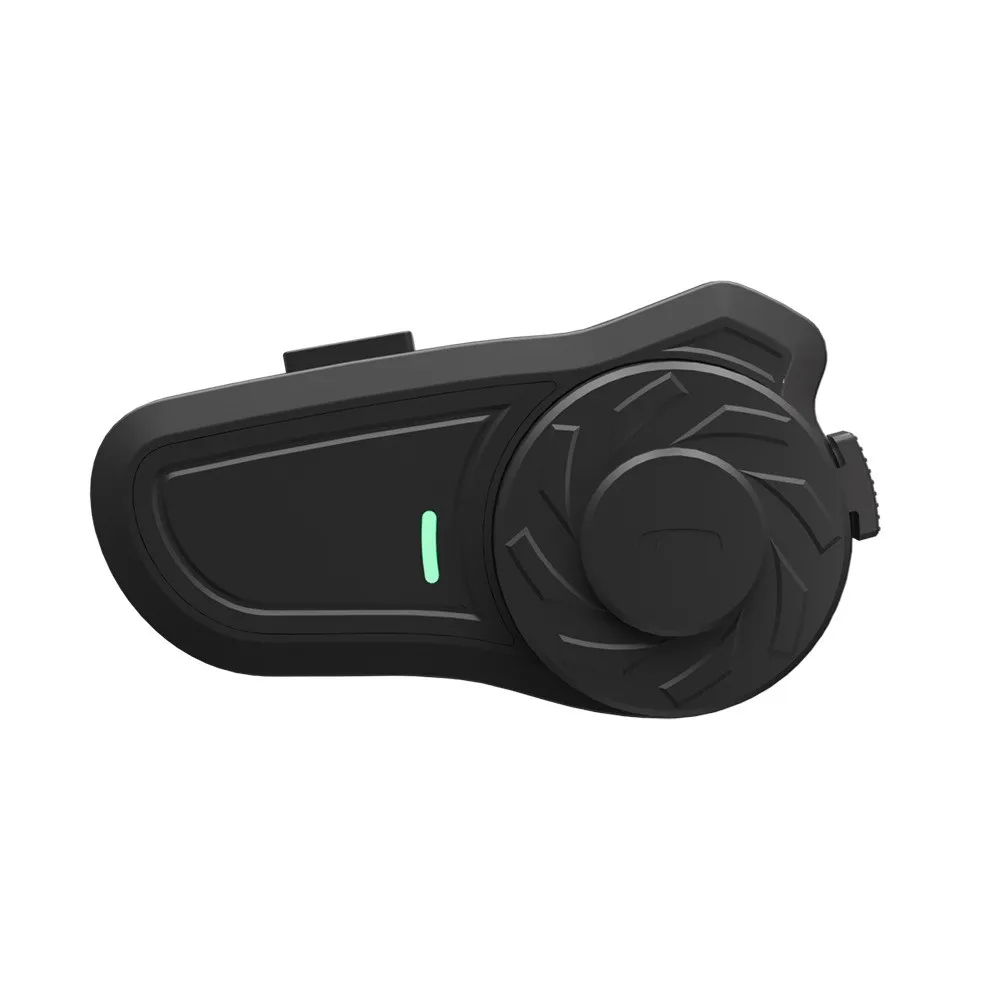 Wireless Intercom BT5.0 Motorcycle Interphone For 2 Riders Full Duplex Talking Hands-free Communicator With Fm IP65