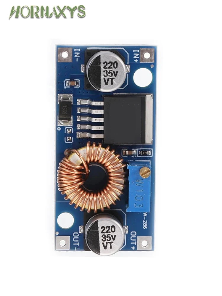 1-10 szt. XL4005 DSN5000 Alternatywa dla LM2596 DC-DC Regulowany Moduł Zasilania Obniżającego Napięcie 5A 75W Duży Prąd Duża Moc — zdjęcie produktu 7