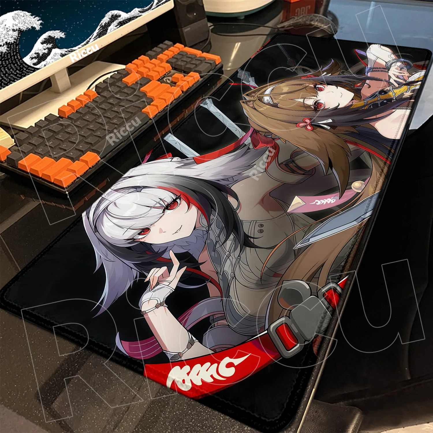 

New Cute Zenless Zone Zero Mouse Mat Large Gaming Mousepad Xxl Office Gamer Mouse Pad Anime Zzz Ye Shunguang Extended Desk Mat