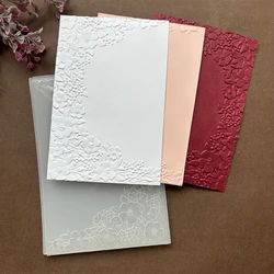 2024 New 3d Embossed Relief Folder - Invitation Lace And Matching Mold For Diy Art And Crafts Clipbook Embossed Paper Card Produ