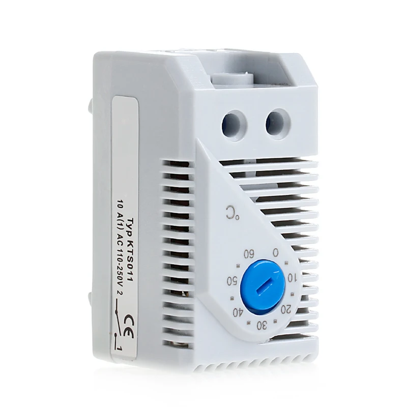 KTS011 0-60โ Compact Mechanical Thermostat Sensor Temperature Controller NEW